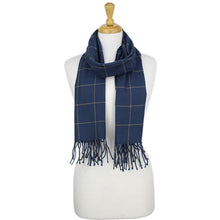 Load image into Gallery viewer, Checkers Cashmere Feel Scarf
