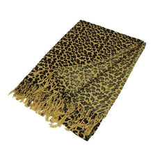 Load image into Gallery viewer, 12-pack Leopard Print Pashmina Scarf Shawls LP
