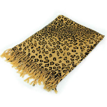 Load image into Gallery viewer, 12-pack Leopard Print Pashmina Scarf Shawls LP
