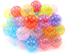 Load image into Gallery viewer, Non-Toxic Transparent &quot;Phthalate Free&quot; Crush Proof Play Balls 100pcs/Pk
