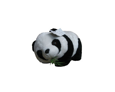 10″ STUFFED LAYING PANDA