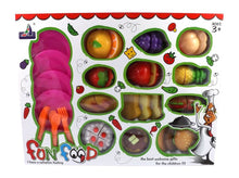 Load image into Gallery viewer, Kitchen Fun Cutting Fruits &amp; Fast Food Playset For Kids
