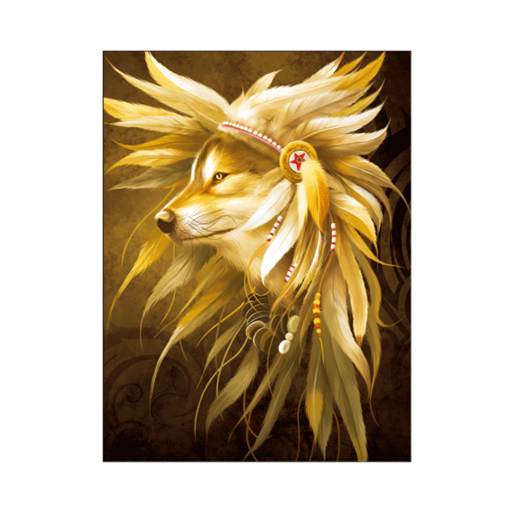 Wolves Tripple 3D Picture  (MINIMUM OF 4)