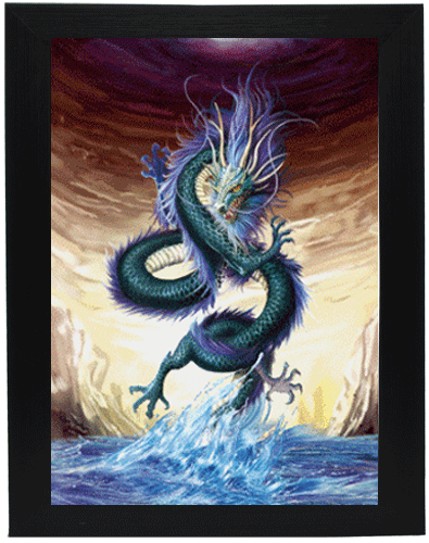 Dragon 3D Picture size 14x18  (MINIMUM OF 4)