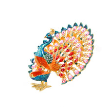 Load image into Gallery viewer, Peacock Jewelry Case
