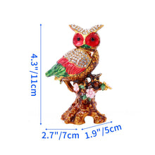Load image into Gallery viewer, Owl Jewelry Case
