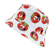 Load image into Gallery viewer, Reversible Tomatos Printed Bucket Hat
