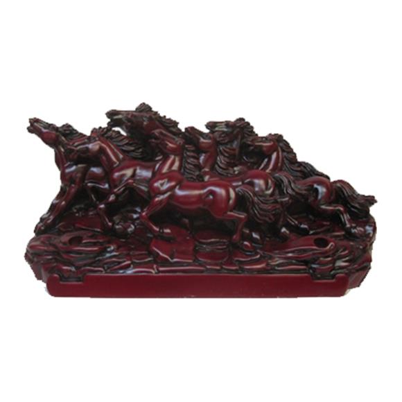 RED 8 HORSE PEN HOLDER