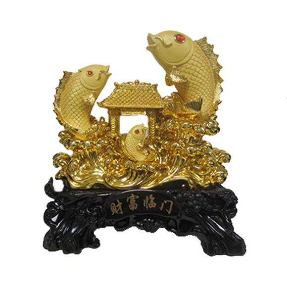 3 FISHES ON WAVES W/ BASE