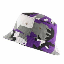 Load image into Gallery viewer, Newhattan Cotton Camo Bucket hats Unisex
