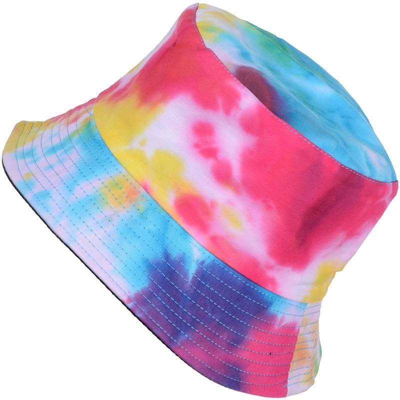 Reversible Printed Bucket hat - blue