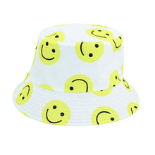 Load image into Gallery viewer, Reversible Emoji Bucket Hat
