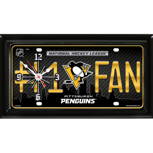 PITTSBURGH PENGUINS CLOCK
