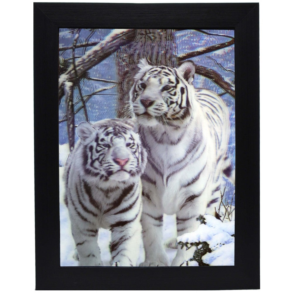 White Tiger 3D Picture size 14x18 (MINIMUM OF 4)