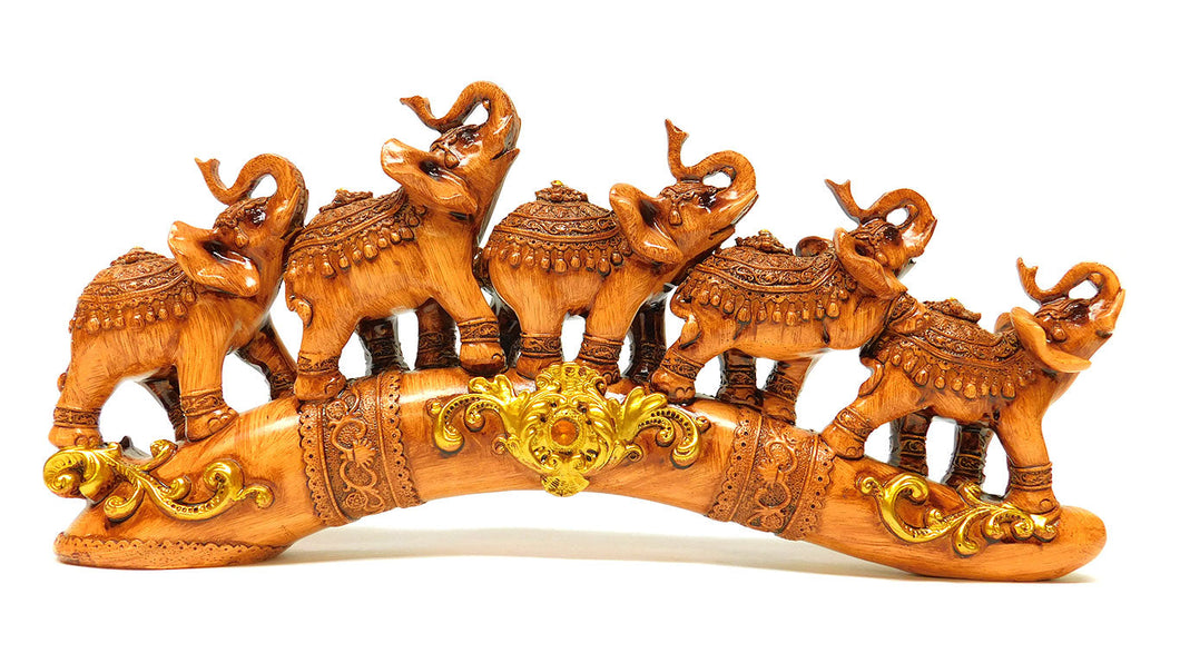 5 ELEPHANTS ON BRIDGE