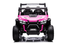 Load image into Gallery viewer, TAMCO S618 pink kids electric ride on car 24V two seat big UTV car, kids toys car with EVA wheel/PU seat / 2.4G R/C
