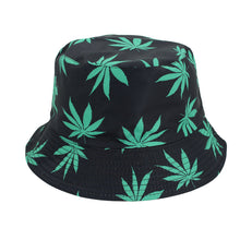 Load image into Gallery viewer, Reversible Leaves Bucket Hat
