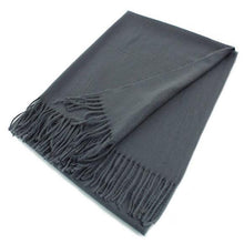 Load image into Gallery viewer, Large Cashmere Feel Scarf Shawls Solid Colors
