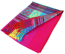 Load image into Gallery viewer, Rainbow Pashmina Scarf Shawls 056
