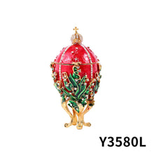 Load image into Gallery viewer, A Fabergé egg Jewelry Case
