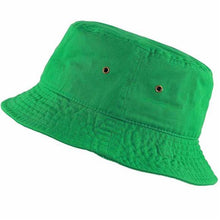 Load image into Gallery viewer, Newhattan 100% Cotton Solid Bucket hats Unisex
