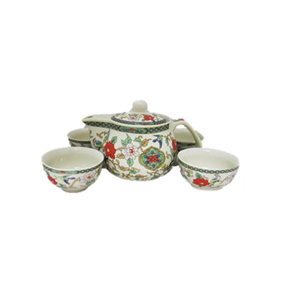 TEA SETS,FLOWERS & BIRDS