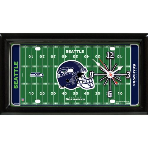 SEATTLE SEAHAWKS FIELD CLOCK