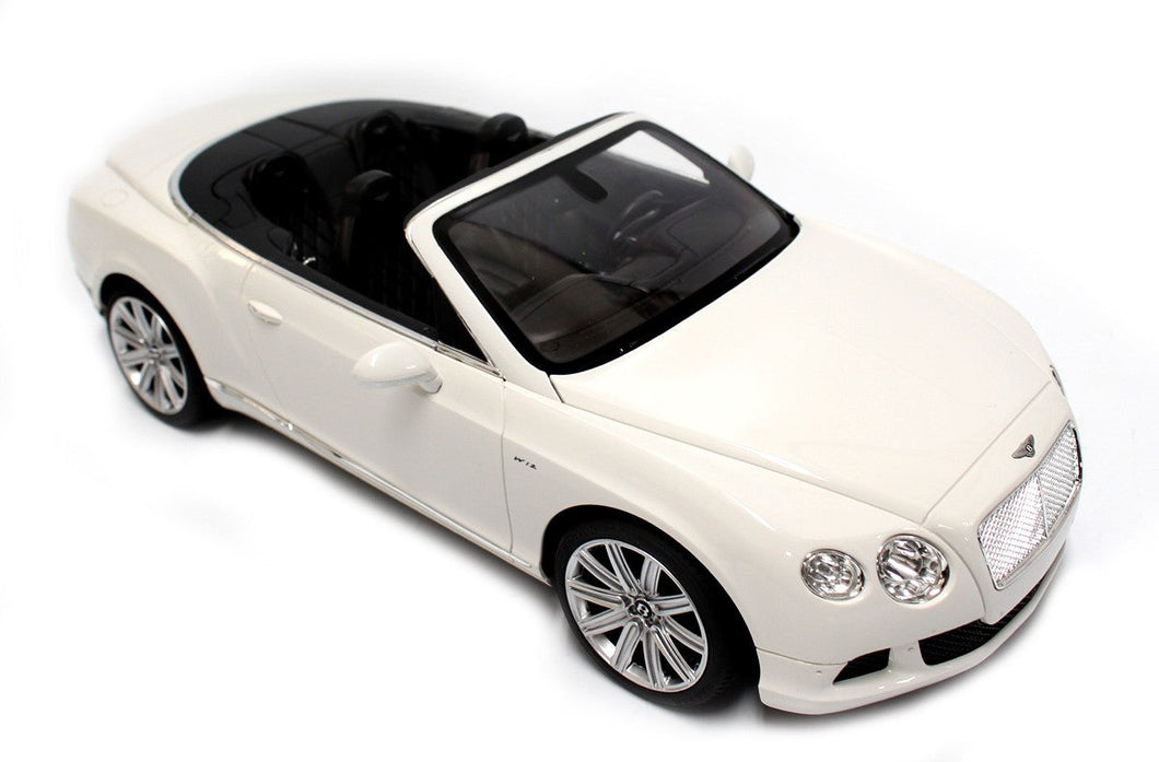 1:12 RC Bentley Continental GT Convertible (White)