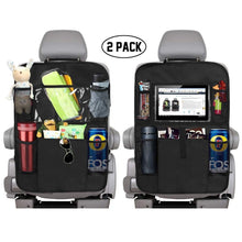 Load image into Gallery viewer, Backseat Car Organizer With 5 Storage Pockets And Tablet Holder
