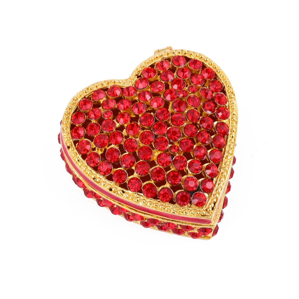 Crown with Cross Jewelry Case