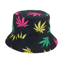 Load image into Gallery viewer, Reversible Leaves Bucket Hat
