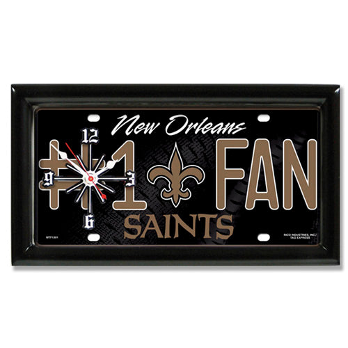 NEW ORLEANS SAINTS CLOCK