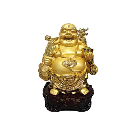 14.5″ GOLD BUDDHA