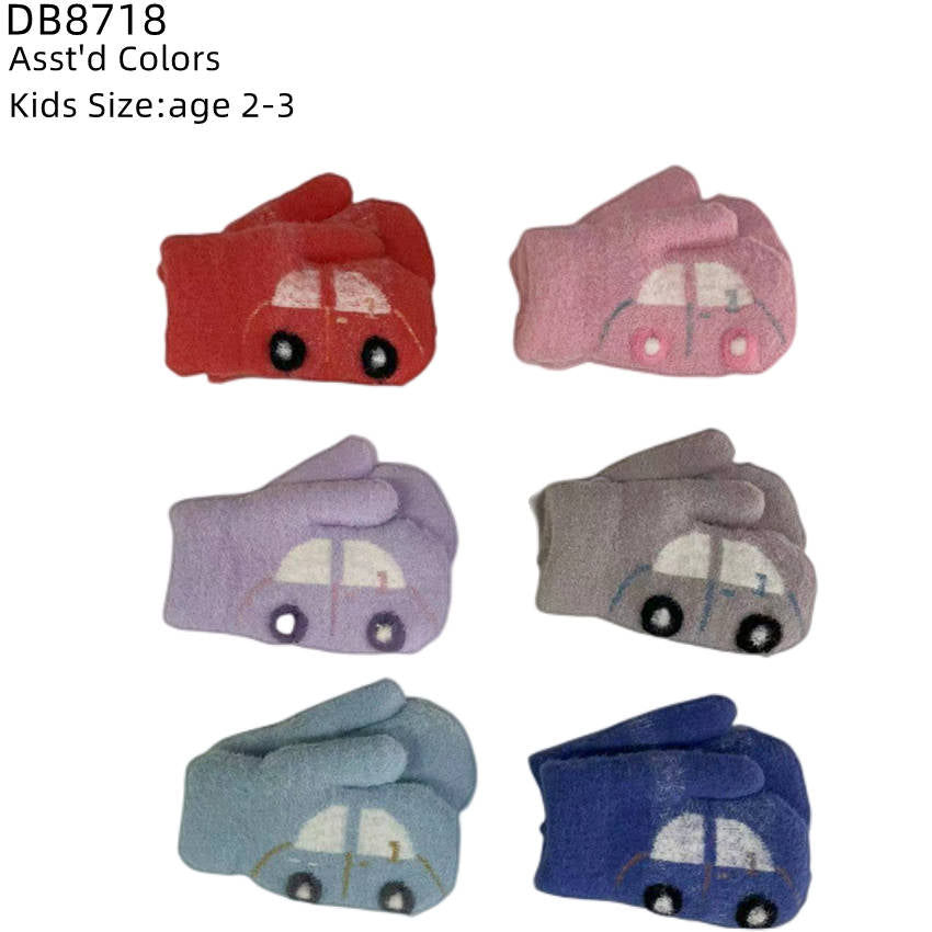 12-pack Wholesale Kid's Winter Gloves Knit Gloves #7818
