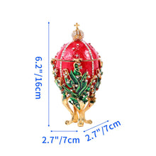 Load image into Gallery viewer, A Fabergé egg Jewelry Case

