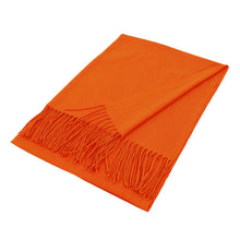 Load image into Gallery viewer, Solid Color Pashmina Scarf Shawl XW

