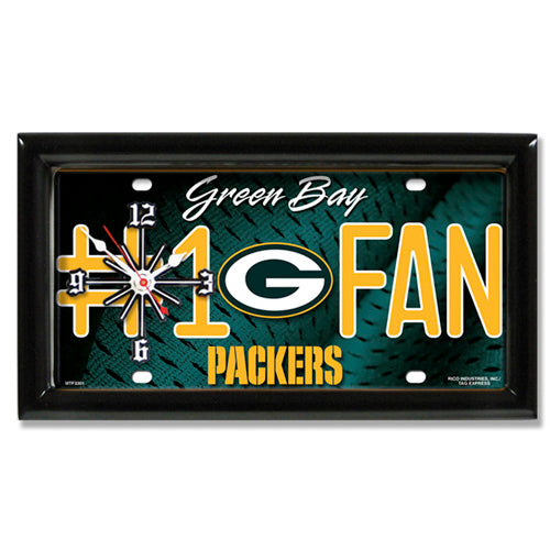 GREEN BAY PACKERS CLOCK