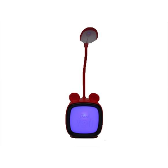 TV W/EARS TABLE LIGHT RED