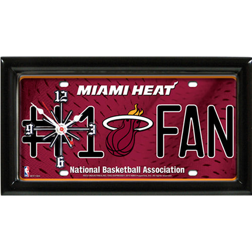 MIAMI HEAT CLOCK