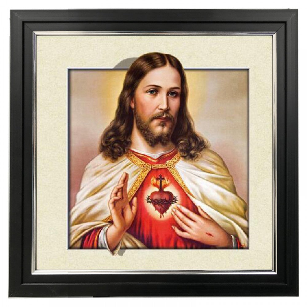 469 Jesus 5d Lenticular Picture Frame 18x18  (MINIMUM OF 4)