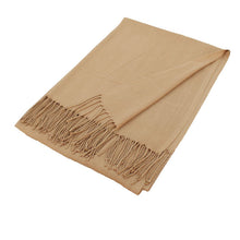 Load image into Gallery viewer, Solid Color Pashmina Scarf Shawl XW
