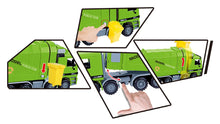 Load image into Gallery viewer, 14&quot; Friction Powered Recycling Garbage Truck
