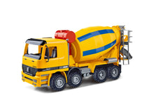 Load image into Gallery viewer, 14&quot; Friction Powered Cement Mixer Truck
