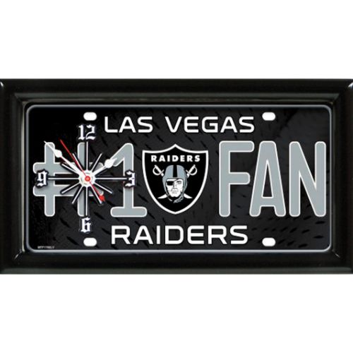 LAS VEGAS RAIDERS CLOCK
