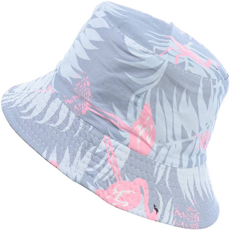 Reversible Printed Bucket hat - blue
