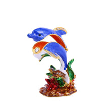 Load image into Gallery viewer, Crown with Cross Jewelry Case
