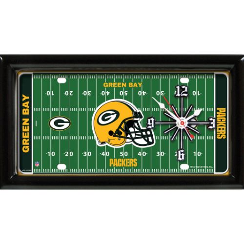 GREEN BAY PACKERS FIELD CLOCK
