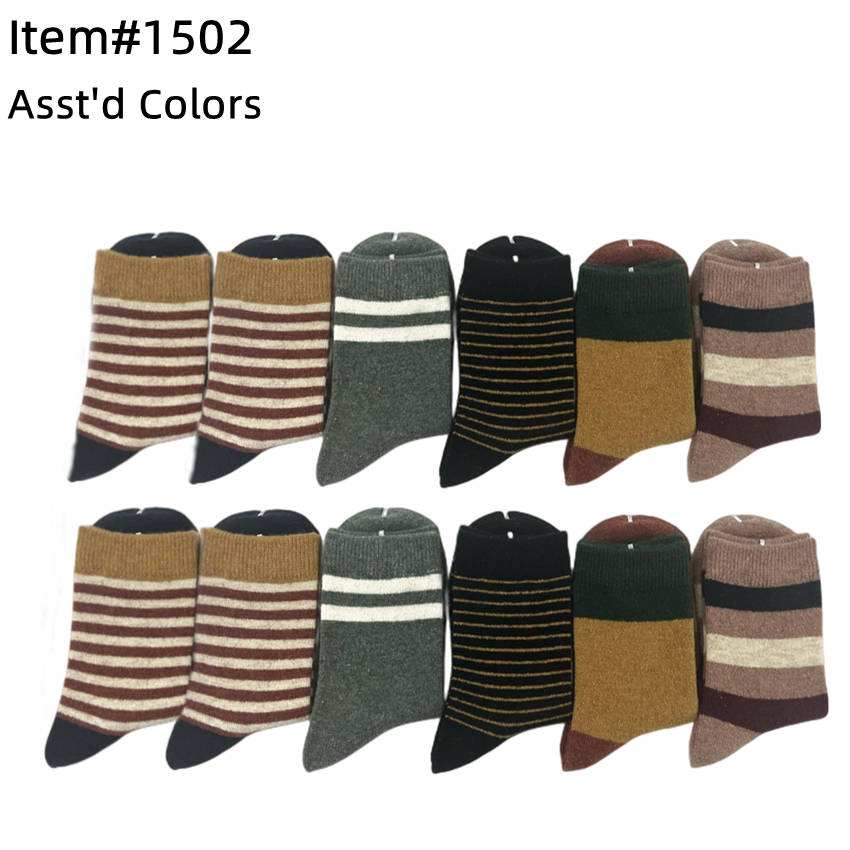 12pack Women's Socks Wool Blend Warm Crew Women Socks