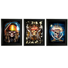Load image into Gallery viewer, Pirate skeleton Tripple 3D Picture (MINIMUM OF 4)
