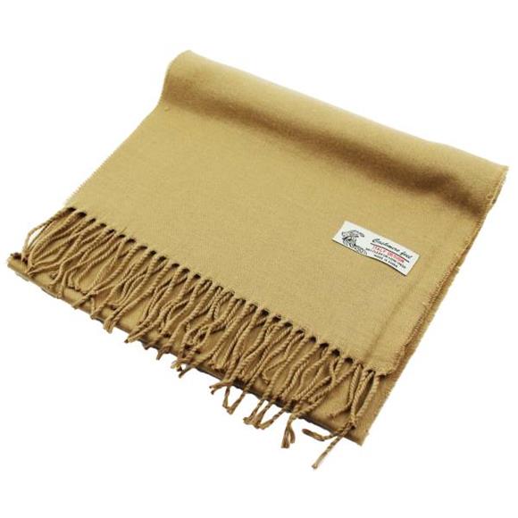 Solid Color Cashmere Feel Scarf 12-pack Camel